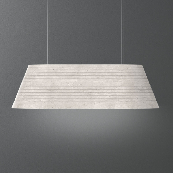 Materia Inselhaube 100 cm Umlufthaube CircleTech aus massivem Beton