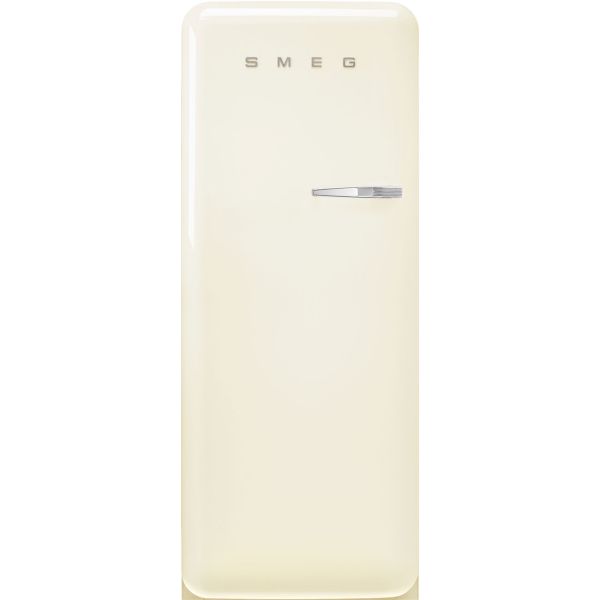 FAB28LCR6 Retro Kühlschrank mit 0° Fach im Stil der 50er Jahre - Farbe Creme - Linksanschlag