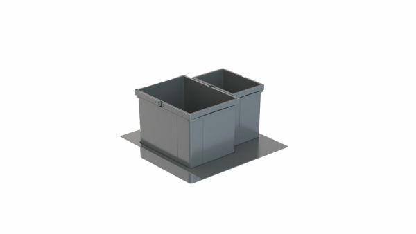 Pullboy Versa 265 K/500-2, Abfallsammelsystem, oriongrau, H 265 mm 8011711