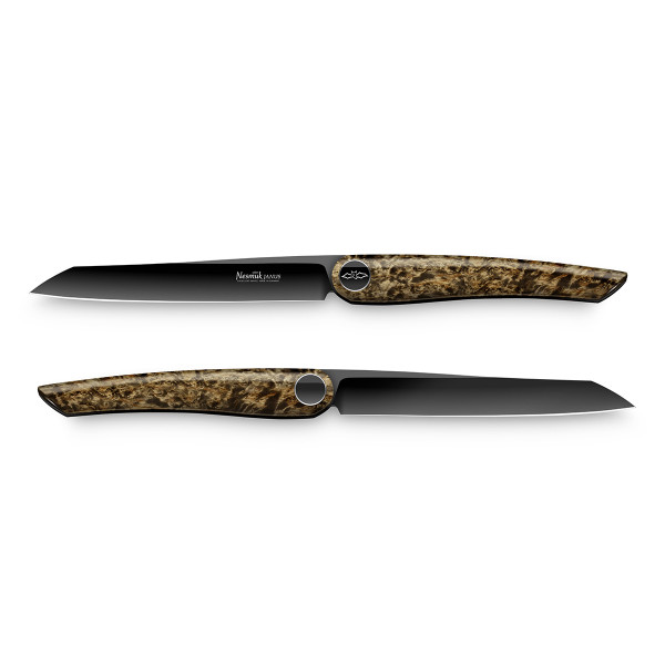 Janus Steakmesser 115 mit verschiedenen Griffen
