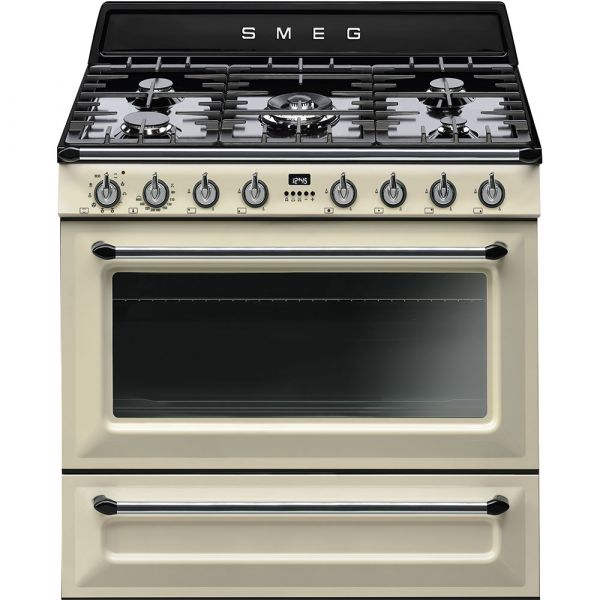 TR90 Standherd mit Gas 90 cm im Victoria Design