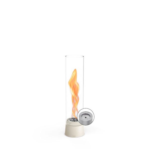 SPIN air 900 Tischfeuer creme inkl. Bio-Burner - bis zu 1100 W Leistung 00906