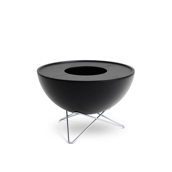 Bowl 70 Feuerschale mit Sternfuß inkl. Plancha Grillset 48 cm Gesamthöhe 70 cm Durchmesser 00647