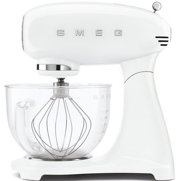 SMF13WHEU Küchenmaschine im 50er Jahre Design komplett in weiß
