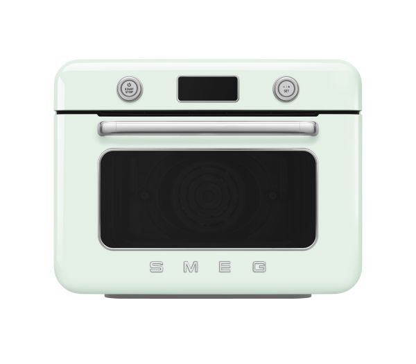 COF01PGEU Kombi Tisch Backofen mit Dampfbackofen Wassertank Farbe: Pastellgrün