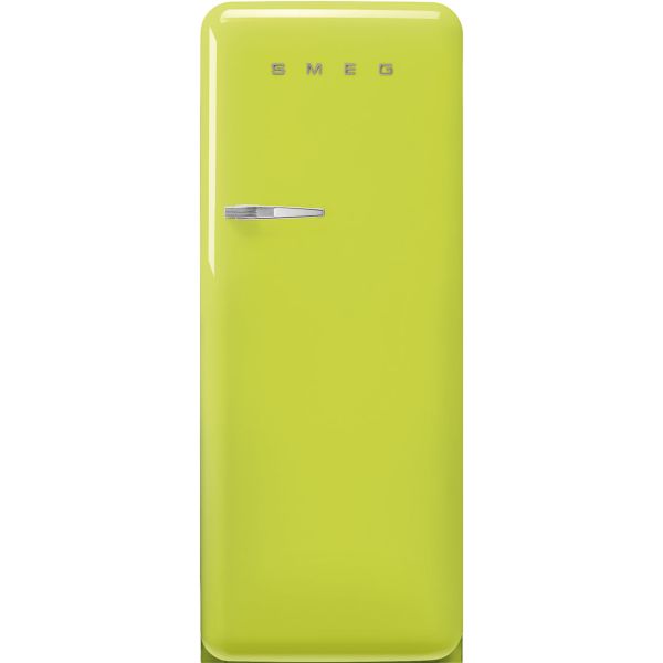 FAB28RLI6 Retro Kühlschrank mit 0° Fach im Stil der 50er Jahre - Farbe Lime Green - Rechtsanschlag