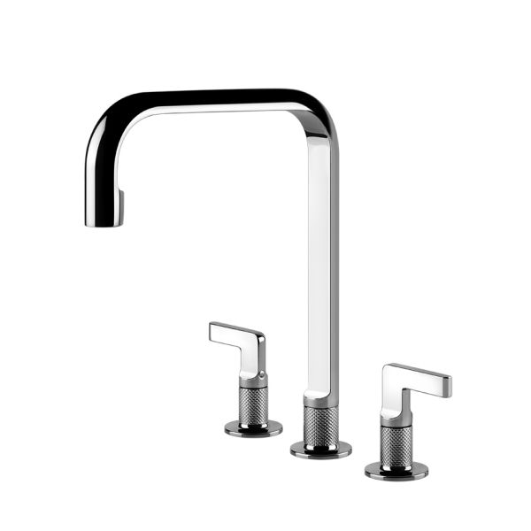 Inciso 58701 Armatur Dreiloch-Mischer mit Schwenkarm - 15 verschiedene Farben
