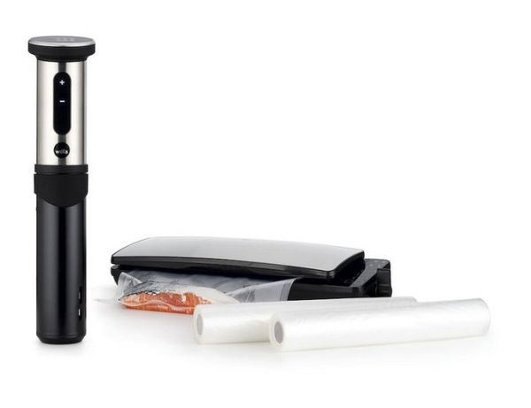 Sous Vide Set mit Vakuumiergerät und 2 Rollen SVB1-1200S