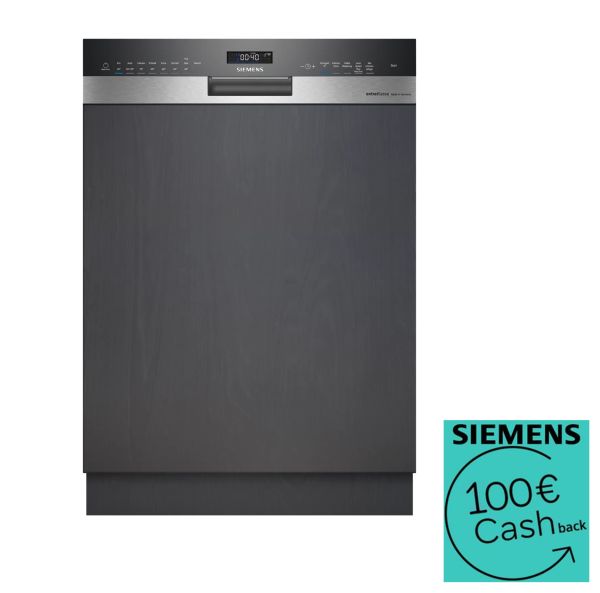 SN55ES00BD iQ500 - 100 € Cashback - 60 cm, teilintegrierbar, Edelstahl