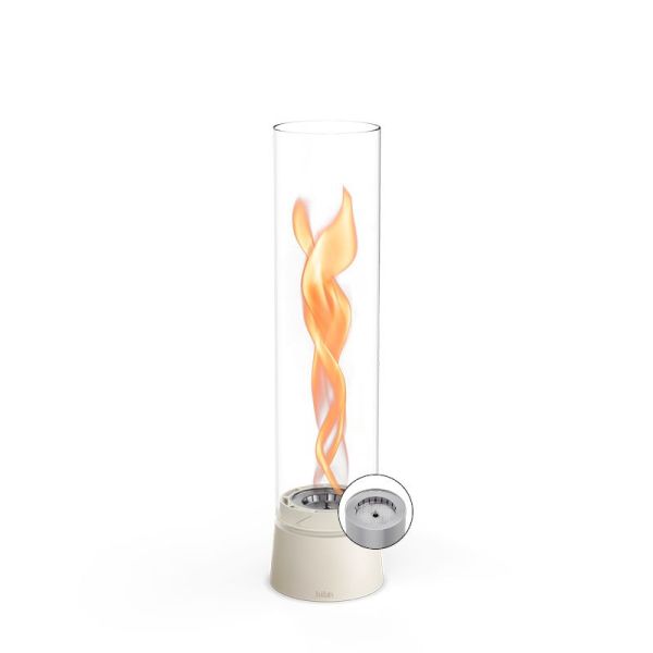 SPIN air 1200 Tischfeuer creme inkl. Bio-Burner - bis zu 2000 W Leistung 00907