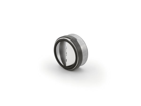 Rückstauklappe rund, Abluftzubehör, Ø 100 mm, L 43 mm 4011026
