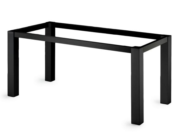 Tischgestell TG80, Tischgestell, schwarz matt, B 1960 mm, T 810 mm 3032246