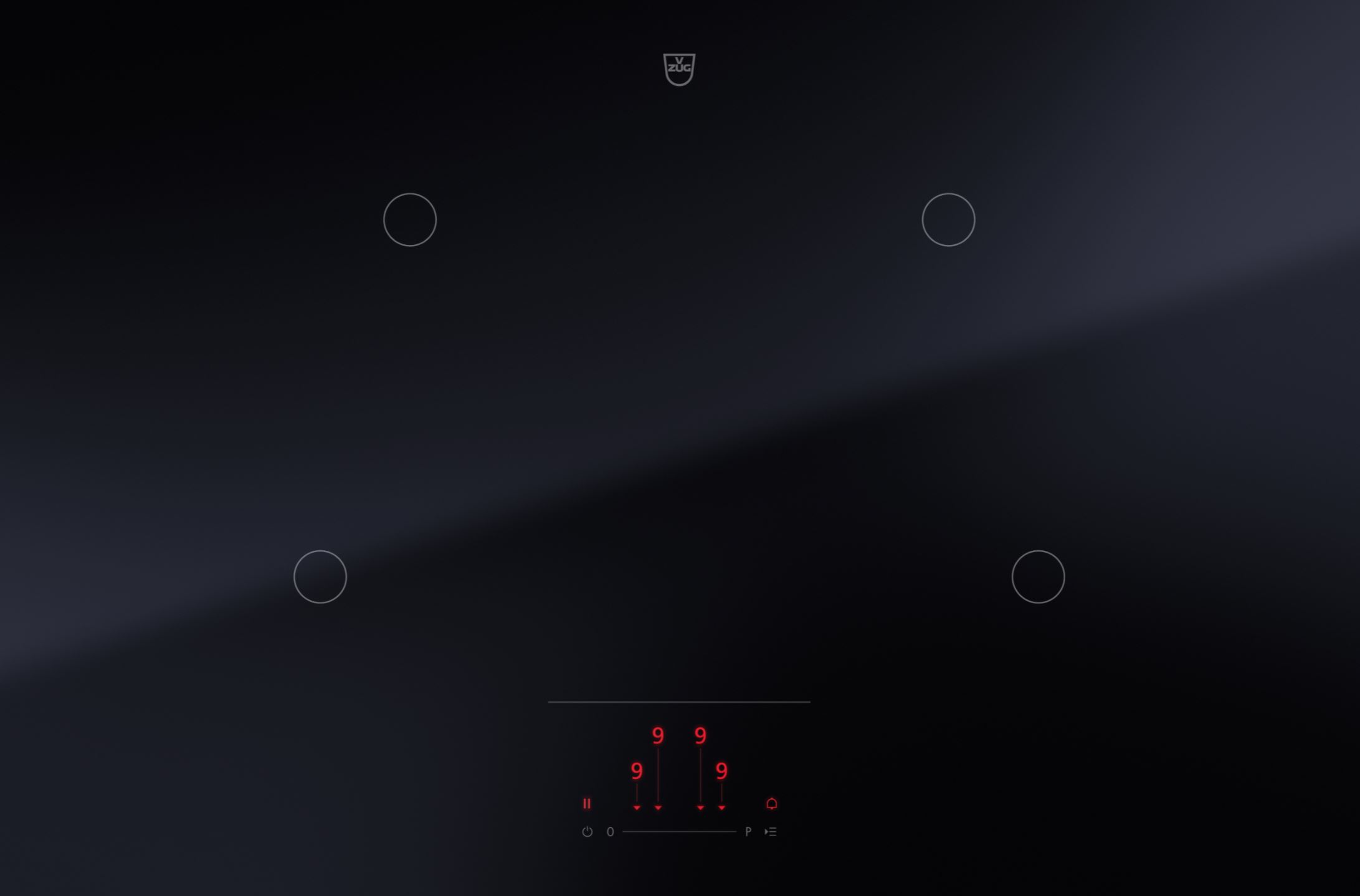 VZUG CookTop V2000 i804 Einbau Kochfeld Induktion 76 cm