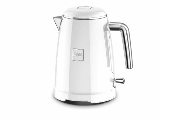 Wasserkocher K1 Retro Design 61130120 mit 1,6 Liter Fassungsvermögen - Farbe Weiß