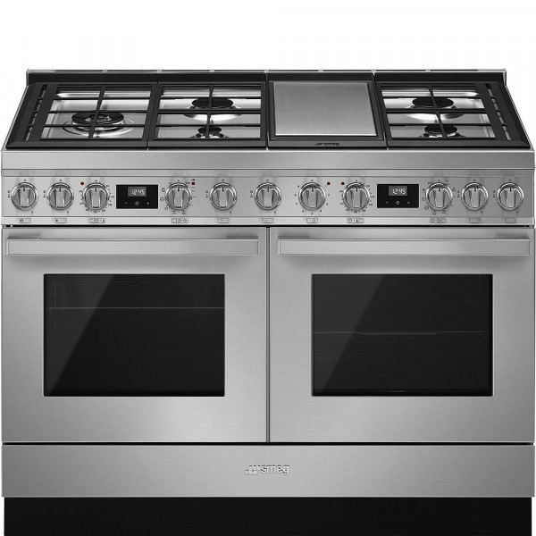 CPF120IGMP Standherd 120 cm Doppelbackofen Induktion und Gas