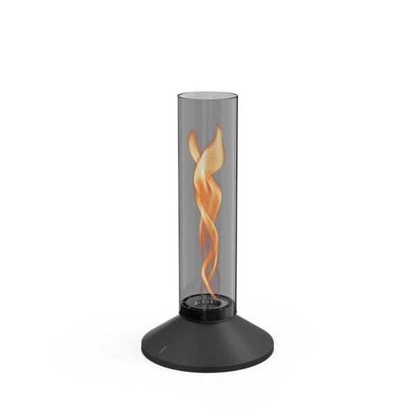SPIN X 1200 Tischfeuer all black inkl. Bio-Burner 1500 ml Fassung - bis 7 Stunden Brenndauer 01120
