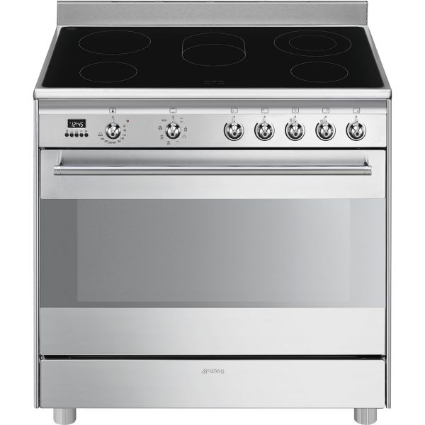 SCD91CMX9 Standherd mit Glaskeramikkochfeld 90 cm Classici Design