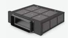 Umluftbox Carbon.Zeo 102293 Deckenlüfter - Auslass seitlich (KACL.953#BF)