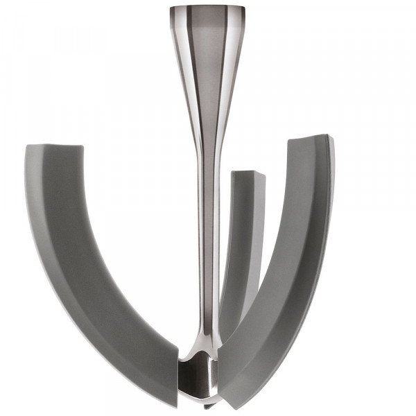SMFB02 Edelstahl-Quirl mit flexiblen Rührkanten für Smeg Küchenmaschine