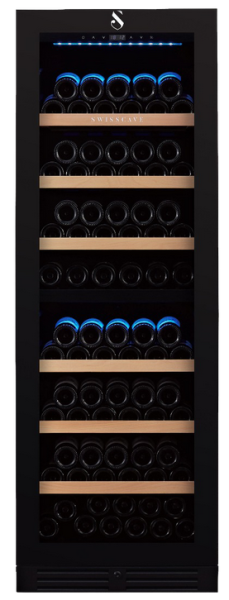 WL455DF Stand Weinkühlschrank mit zwei Kühlzonen - Platz für 154 Flaschen Classic Edition