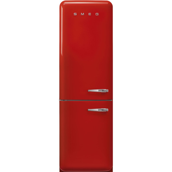 FAB32LRD6 Retro Kühlschrank mit 0°C Zone & NoFrost Eisfach - Linksanschlag - Rot