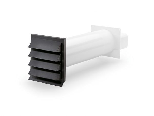K-Klima-R flow 125 Mauerkasten, anthrazit 4033033