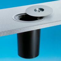 Dassa 2, freistehender Behälter, Edelstahl mit Kunststoffeinsatz, Abfallvolumen 13 Liter 8011 Dassa 2, freistehender Behälter, Edelstahl mit Kunststoffeinsatz, Abfallvolumen 13 Liter 8011