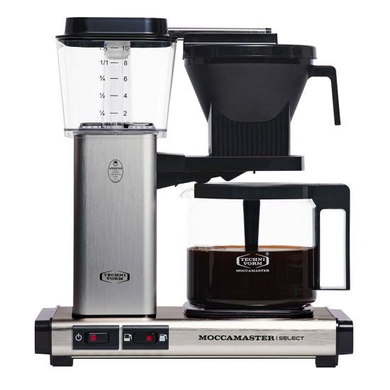 Moccamaster KBG Select Kult Kaffeemaschine - Farbe Brushed