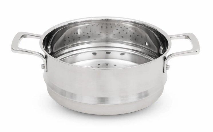 Der Dämpfeinsatz 20 cm passend für den Olavson Kupferkerntopf 20 cm daempfeinsatz-20cm