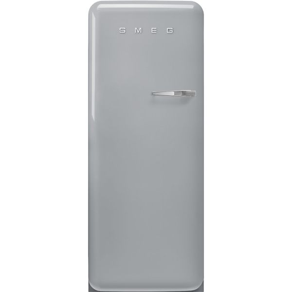 FAB28LSV6 Retro Kühlschrank mit 0° Fach im Stil der 50er Jahre - Farbe Polar Silber - Linksanschlag
