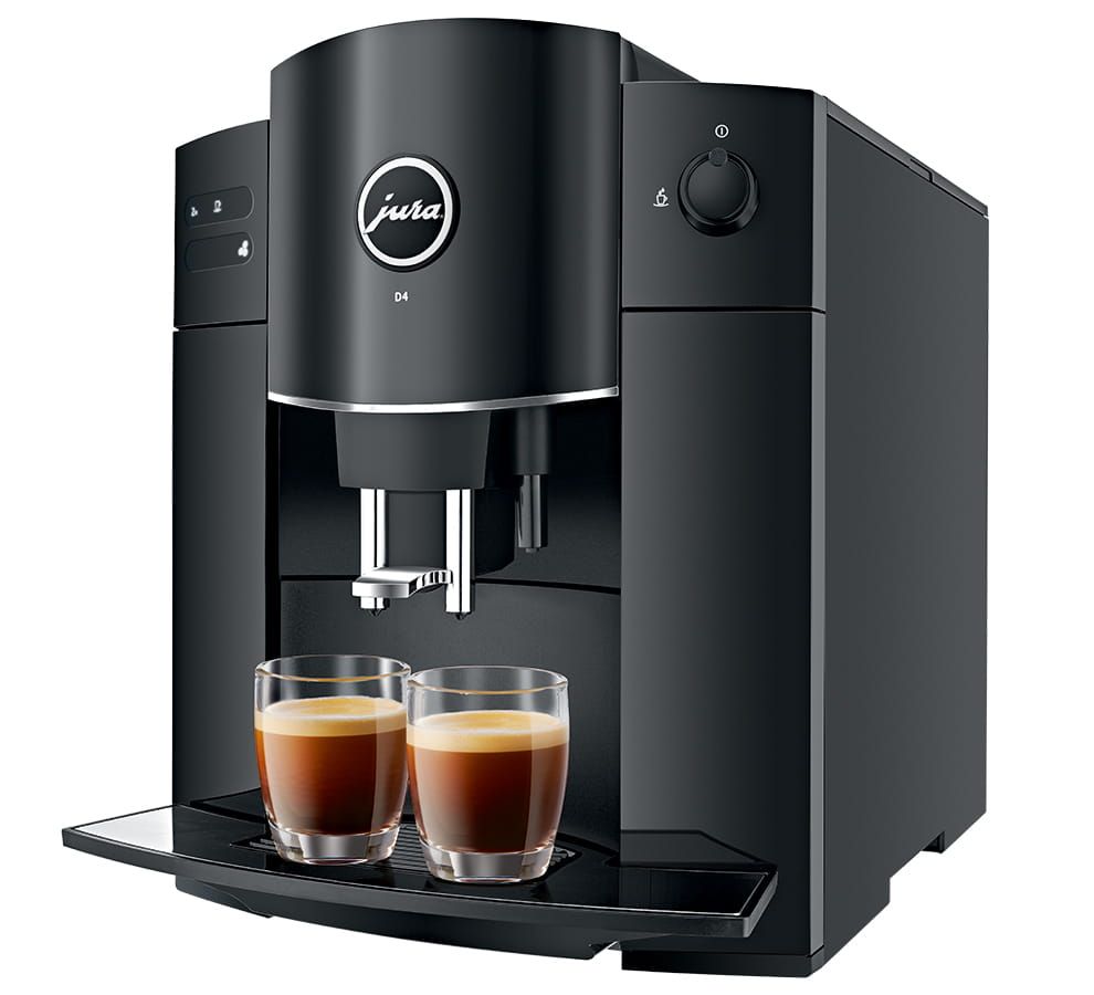 Jura D4 Kaffeevollautomat Piano Black 15221