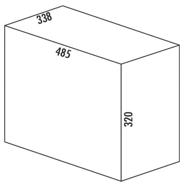 Traditionline Trio-Master 345 S/400-3, Abfallsammelsystem, alugrau 8011116