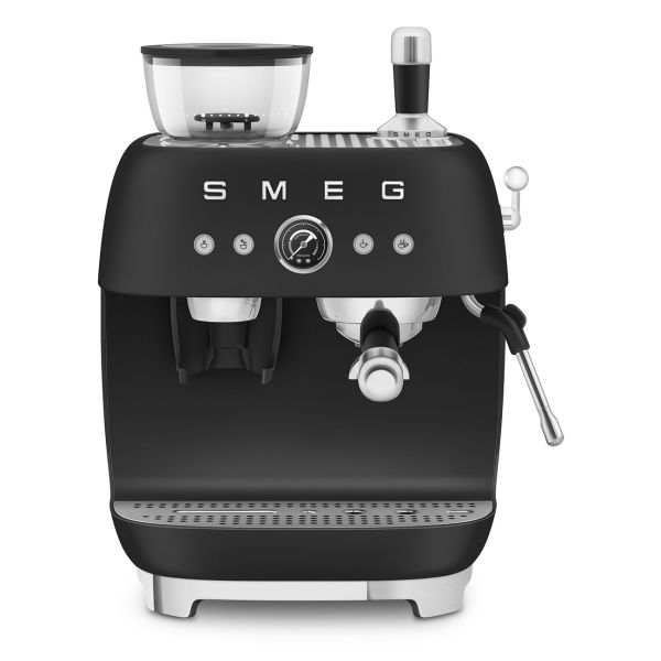 EGF03BLMEU Espressomaschine mit integriertem Mahlwerk - Farbe Schwarz-Matt