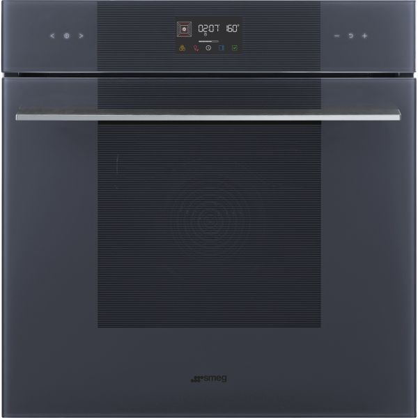 SOP6102TG Einbaubackofen 60 cm mit Pyrolyse Neptune Grey