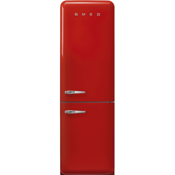 FAB32RRD6 Retro Kühlschrank mit 0°C Zone & NoFrost Eisfach - Rechtsanschlag - Rot