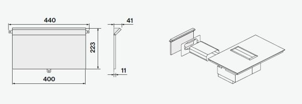 Schallschutz Deflektor 103253 / KACL.1036