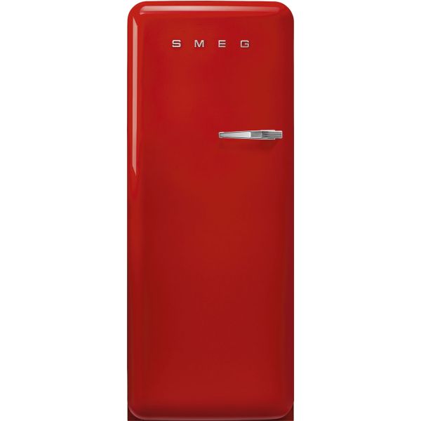 FAB28LRD6 Retro Kühlschrank mit 0° Fach im Stil der 50er Jahre - Farbe Rot - Linksanschlag