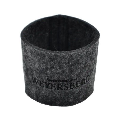 7008-01 Manschette in Anthrazit für Kupferbecher