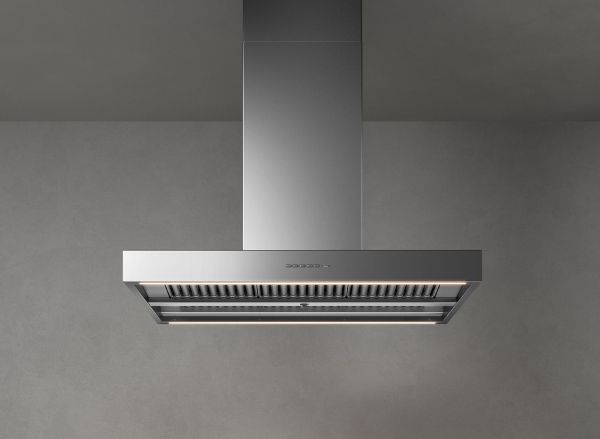 Plane No-Drop Wand- oder Inselhaube 90 cm mit Randabsaugung