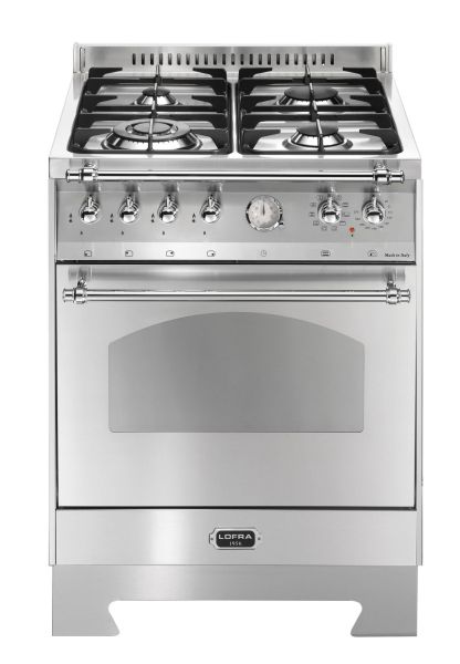 RS 66 MFT / CI DOLCEVITA 60 cm Gas Standherd - EDELSTAHL / CHROM