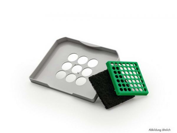 Biodeckel, Abfallsammler mit Frontauszugssystem, anthrazit, für 4/ 6/ 7/ 10/ 12,5 Liter