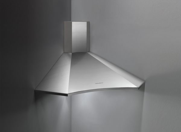 Elios Eckhaube Wandhaube 100 cm mit 800 m³/h Leistung 3 Stufen & Boost Funktion