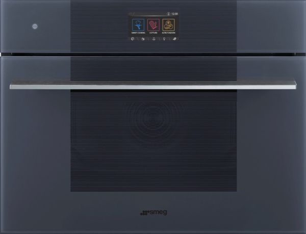 SO4104S4PG Kompakt-Dampfbackofen 45 cm STEAM100 PRO Neptune Grey