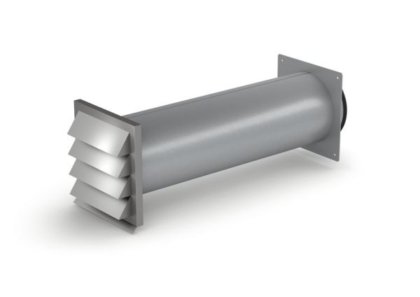 STEEL flow SF-Klima-E 150 Mauerkasten, verzinkter Stahl, Edelstahl 4061030