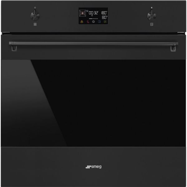 SOP6302S2PN Backofen 60 cm PYRO STEAM mit Dampfunterstützung & Pyrolyse - Schwarz-Matt