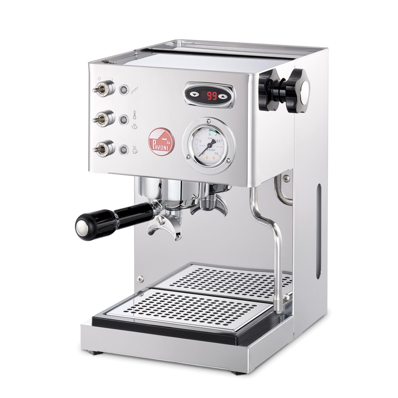 La Pavoni LPMCSR02EU Kompakte Siebträgermaschine Casa Bar Thermo-PID-Steuerung