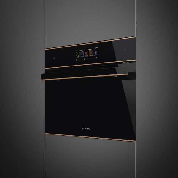 SO4606WAPNR Omnichef 45 cm Kompakt Backofen Dampfgarer, Backofen und Mikrowelle Dolce Stil Novo