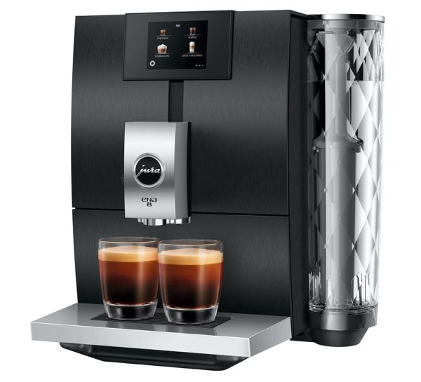 ENA 8 Kaffeevollautomat Signature Line Aluminum Dark Inox (ECS) 15597