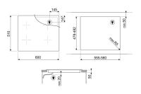 Vorschau: SIM1644DG Einbau Induktionskochfeld 60 cm 4 Kochzonen Farbe - Neptune Grey Vorschau: SIM1644DG Einbau Induktionskochfeld 60 cm 4 Kochzonen Farbe - Neptune Grey