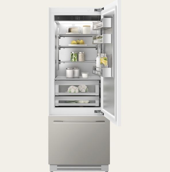 CombiCooler V6000 75 Supreme Einbaukühlschrank mit Gefrierfach rechtsanshlag - 10 Jahre Garantie
